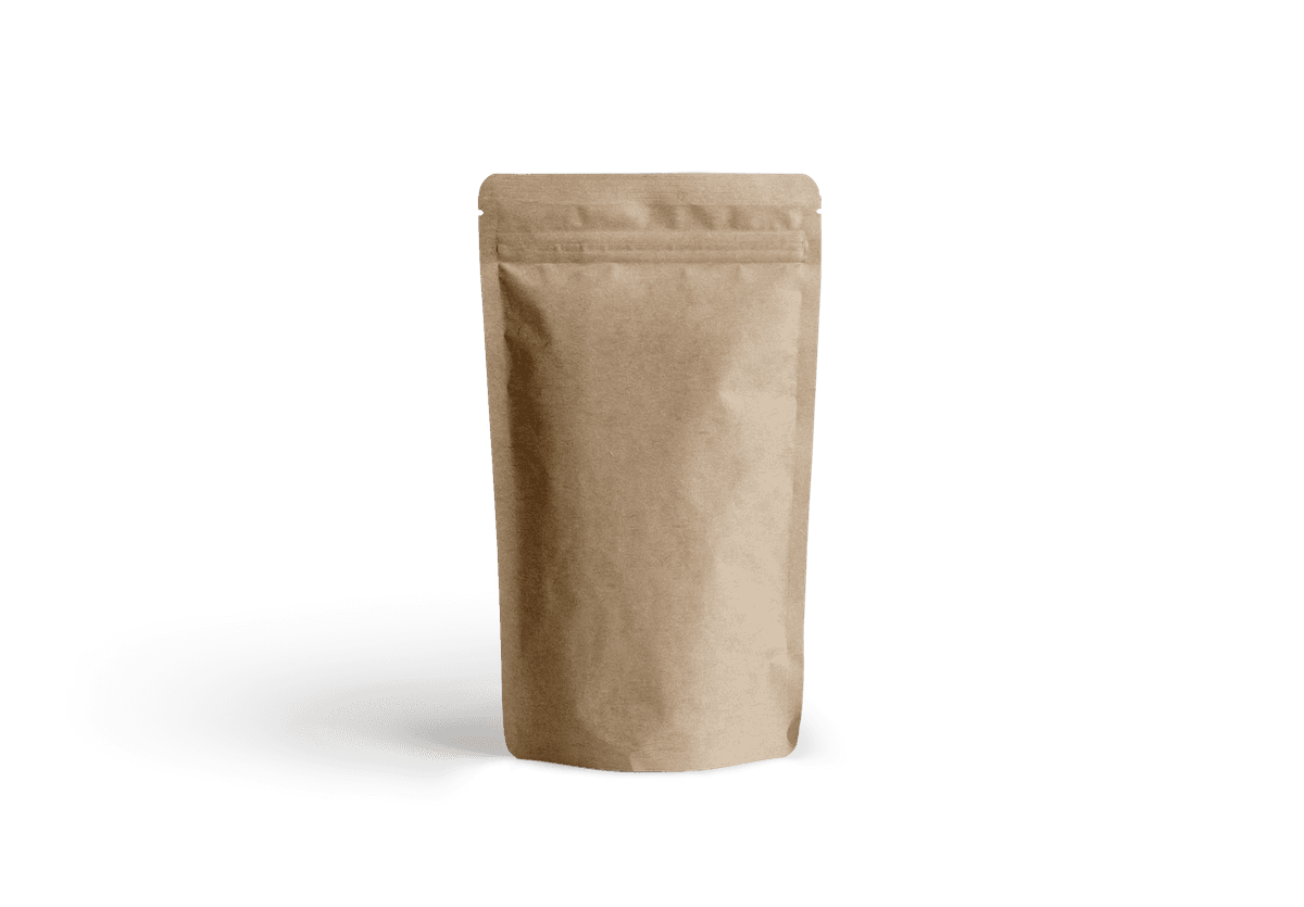 Kraft Exterior Compostable Stand up Pouches image